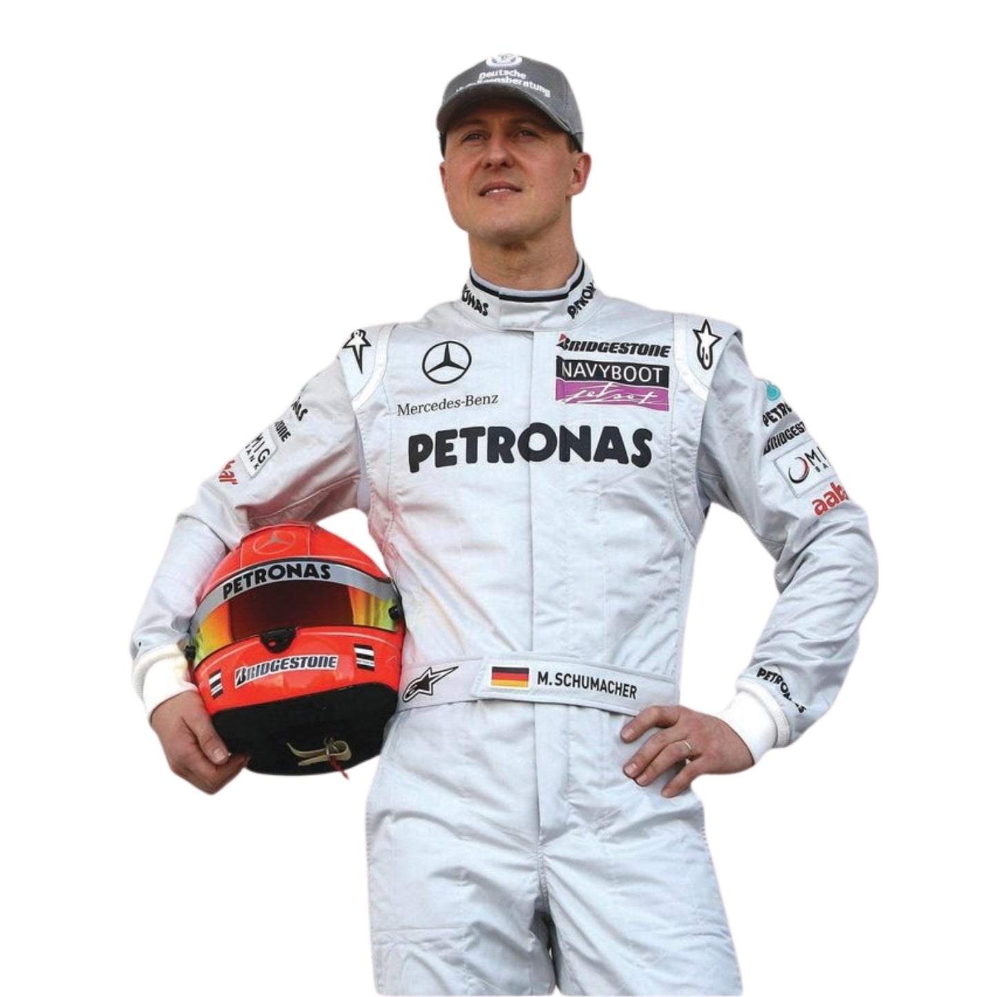 2010 Michael Schumacher F1 Racing Suit