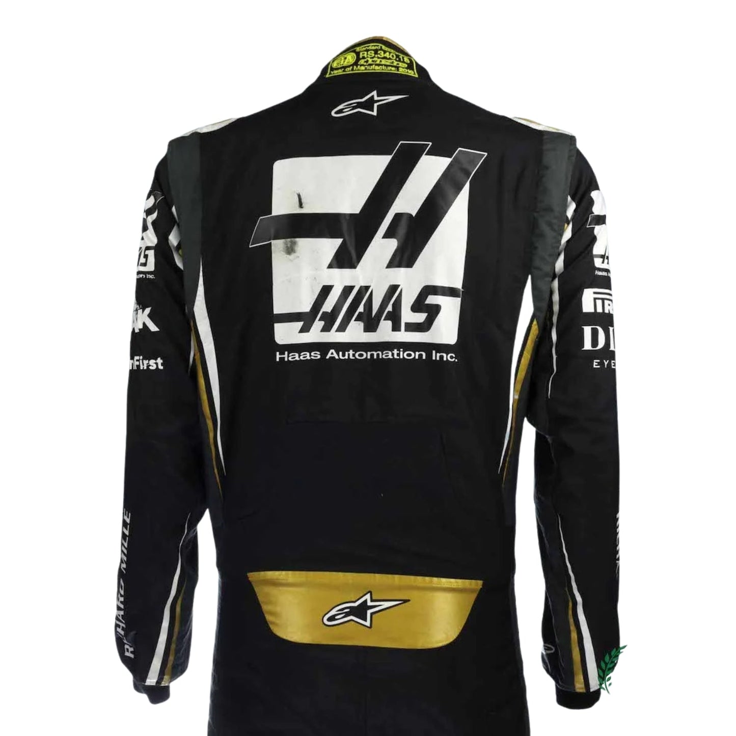 2019 Romain Grosjean F1 Racing Suit