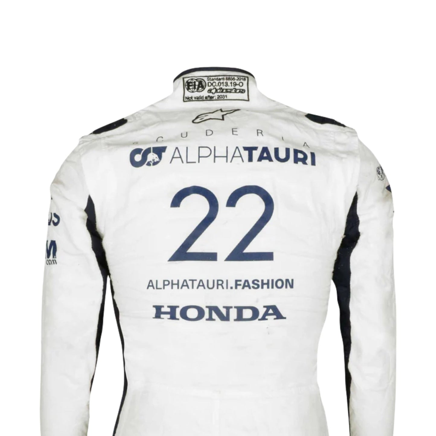 2021 Yuki Tsunoda Rookie Season F1 Racing Suit