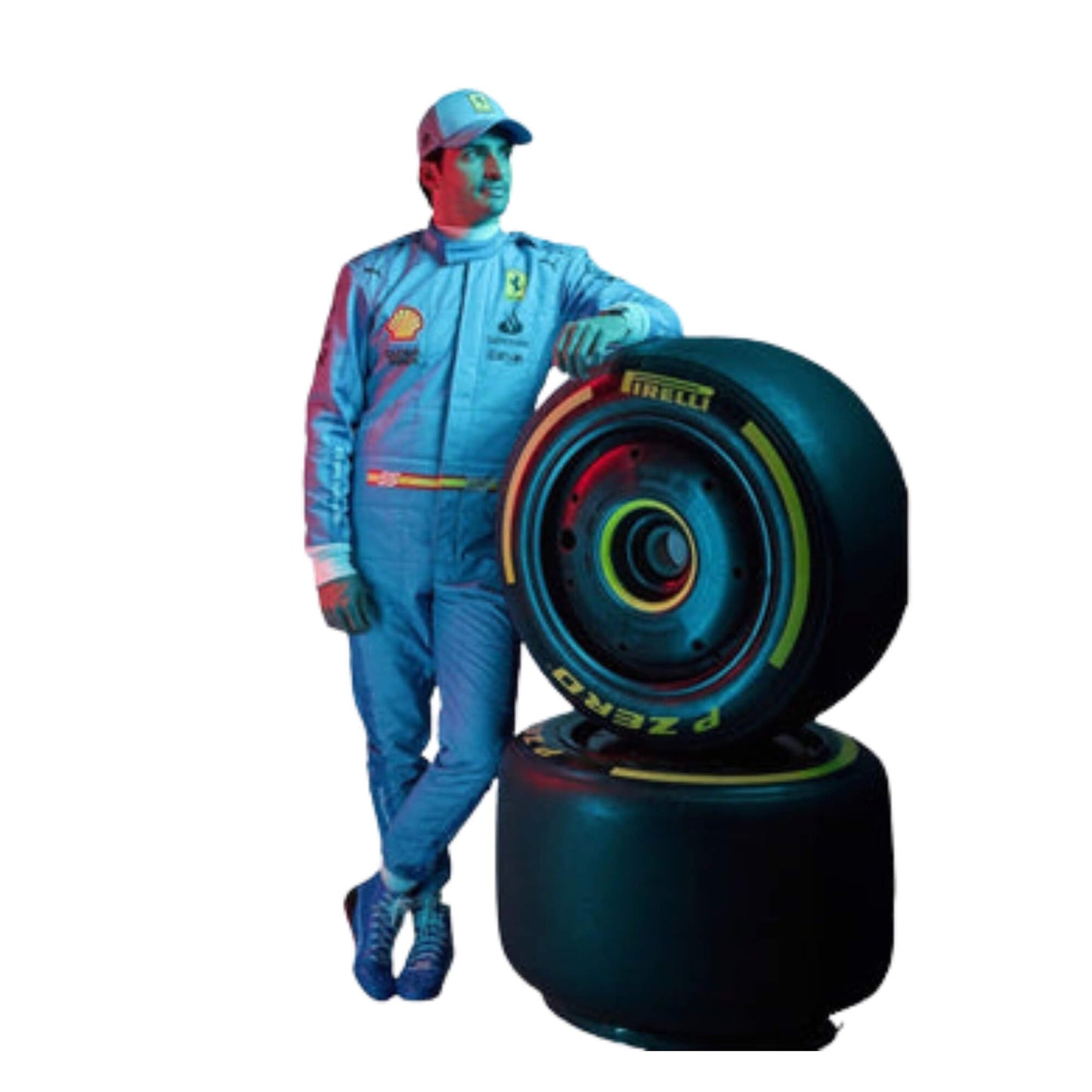 2024 F1 Racing Costume Worn by Charles Leclerc & Carlos Sainz