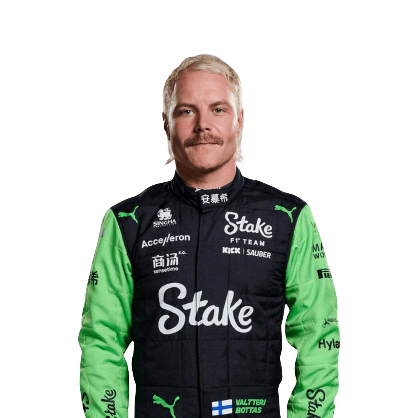 2024 F1 Racing Costume Worn by Guanyu Zhou & Valtteri Bottas
