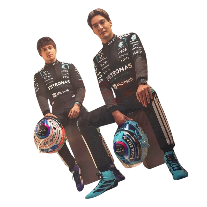 2026 F1 Racing Costume Worn by George Russell & Andrea Kimi Antonelli