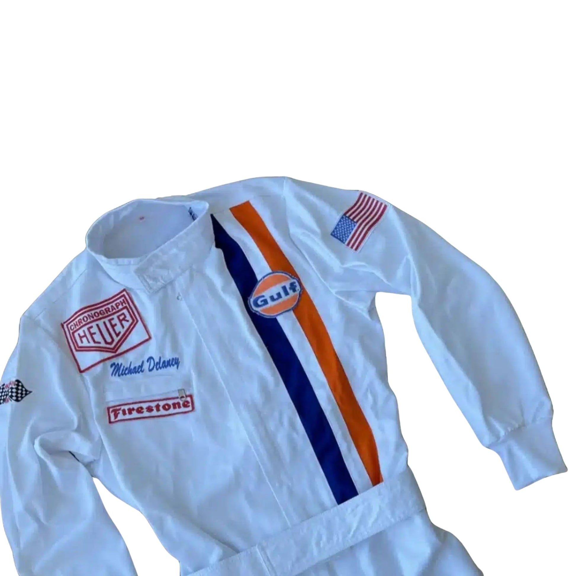 1971 Michael Delaney Steve McQueen Le Mans  F1 Racing Suit