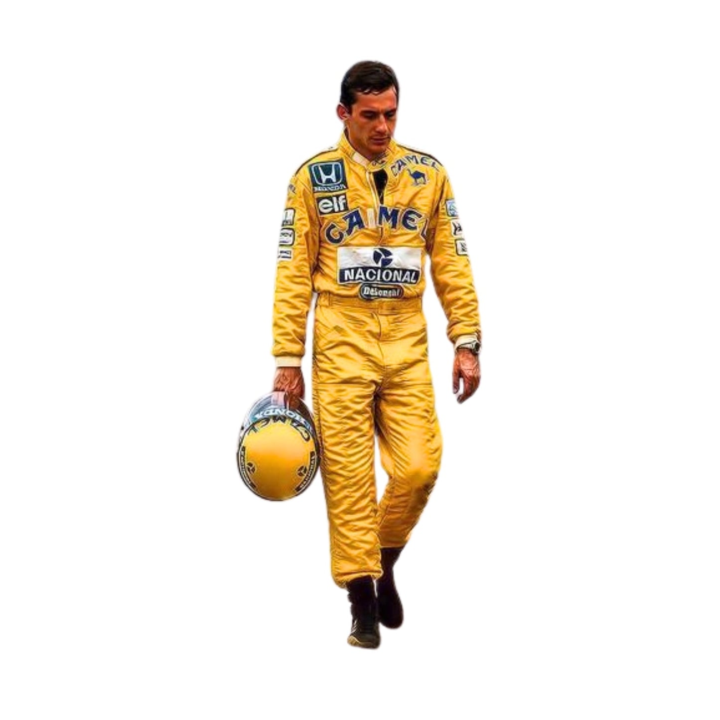 1987 Ayrton Senna F1 Racing Suit