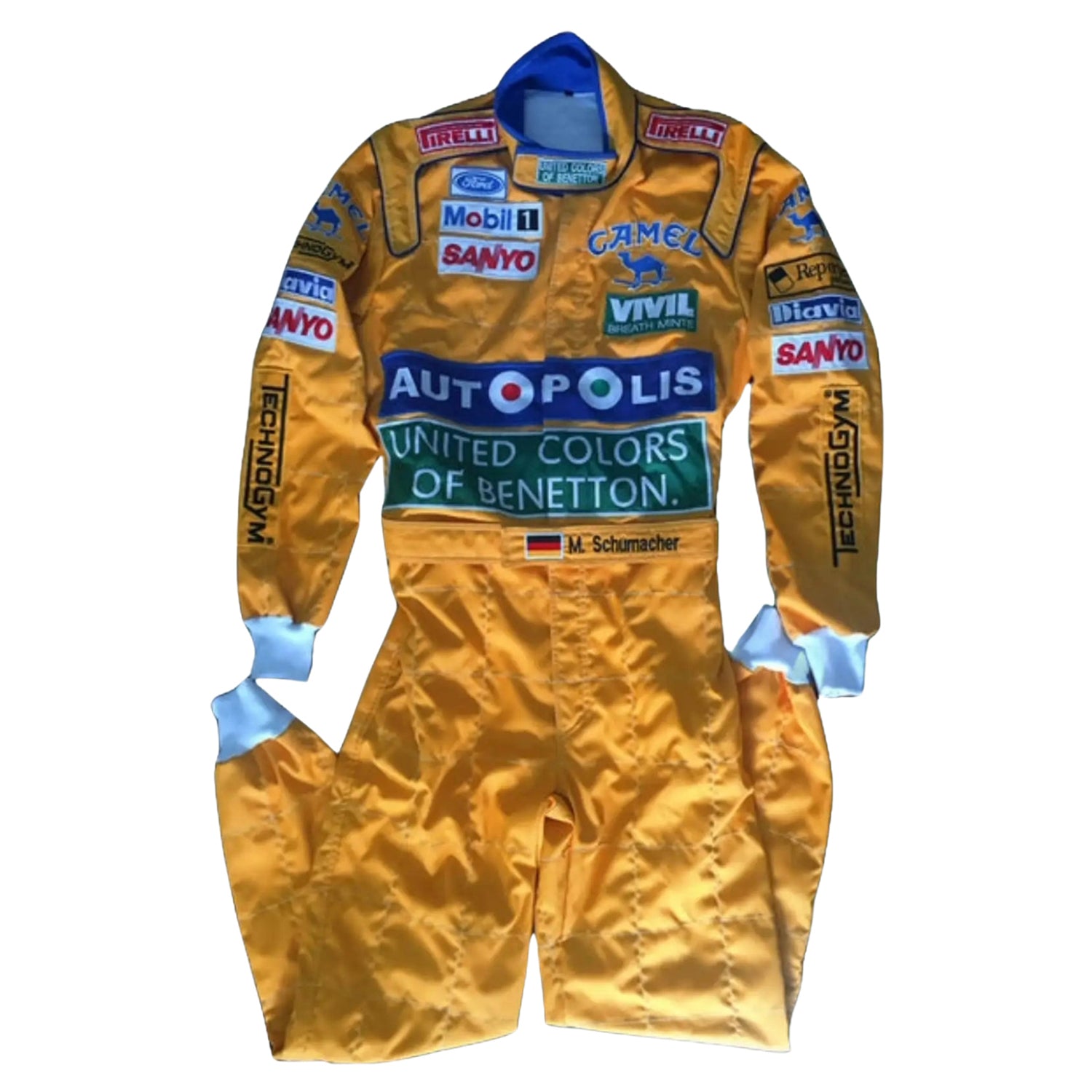 1991 Michael Schumacher F1 Racing Suit 