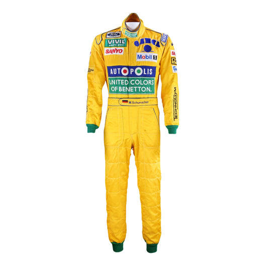1992 Michael Schumacher F1 Racing Suit