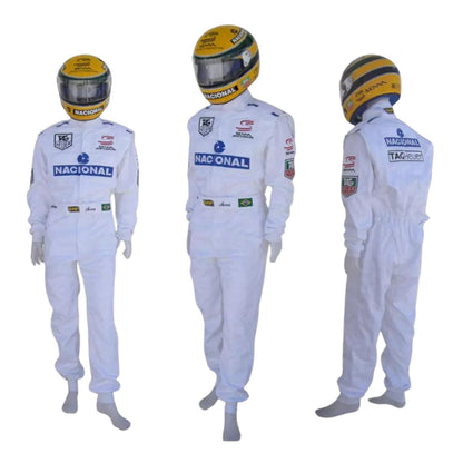 1993 Ayrton Senna Paris Bercy F1 Racing Suit