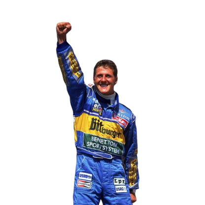 1995 Michael Schumacher BitBurger F1 Racing Suit