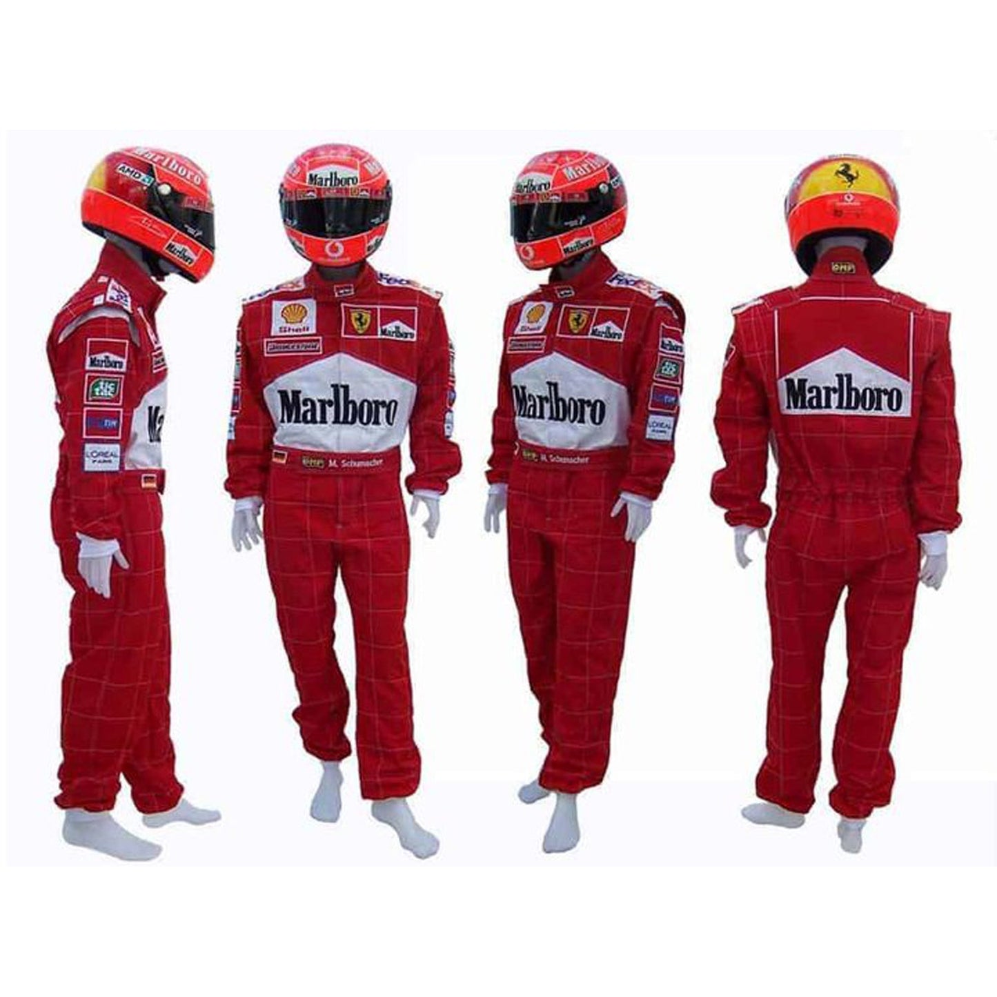 2001 Michael Schumacher Belgian GP F1 Racing Suit