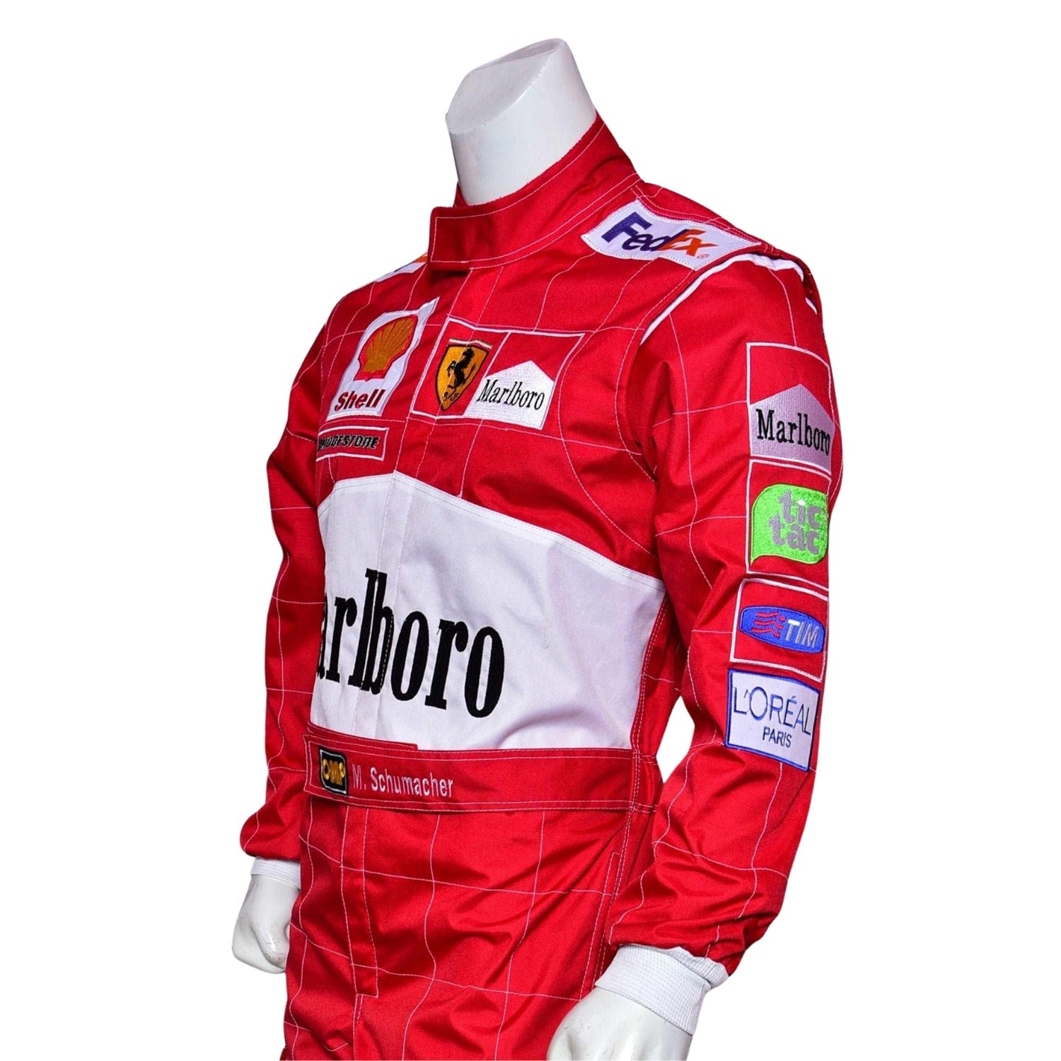 2001 Michael Schumacher Belgian GP F1 Racing Suit