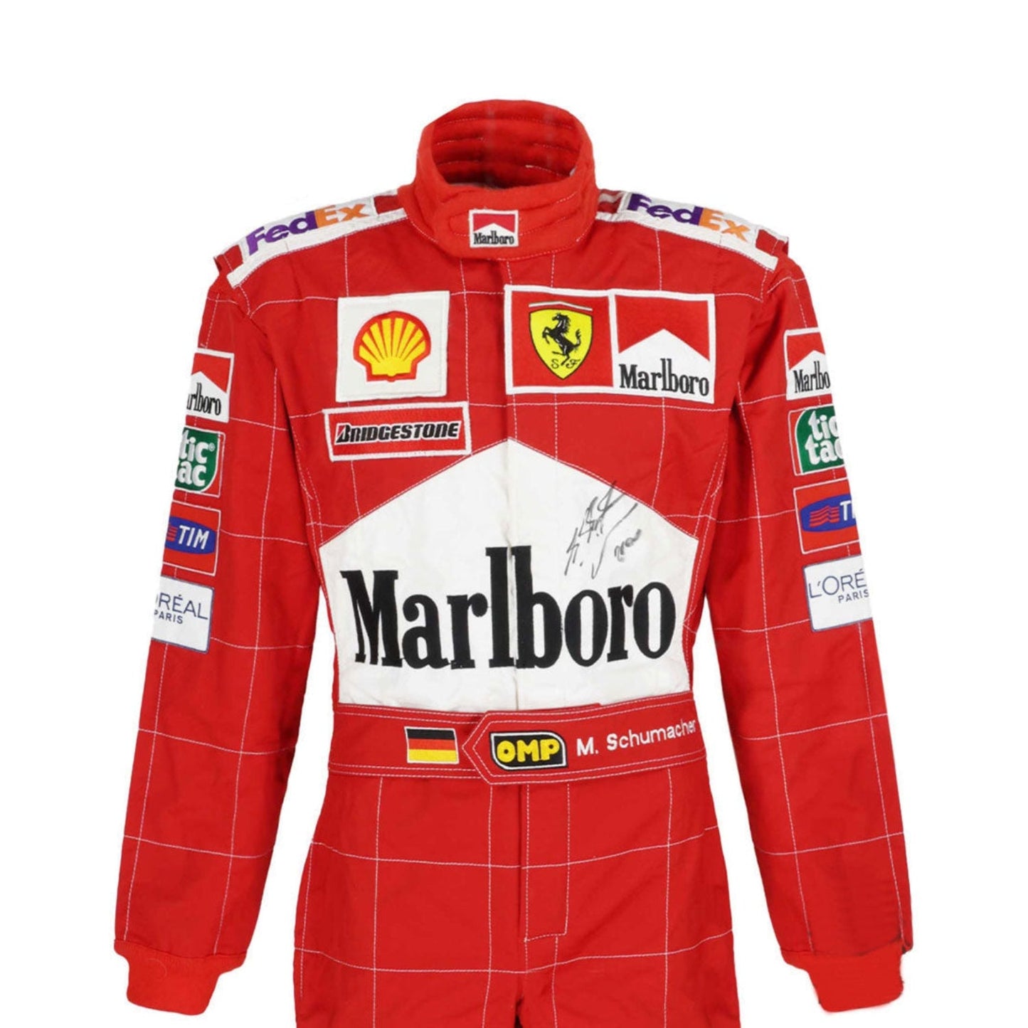 2002 Michael Schumacher F1 Racing Suit