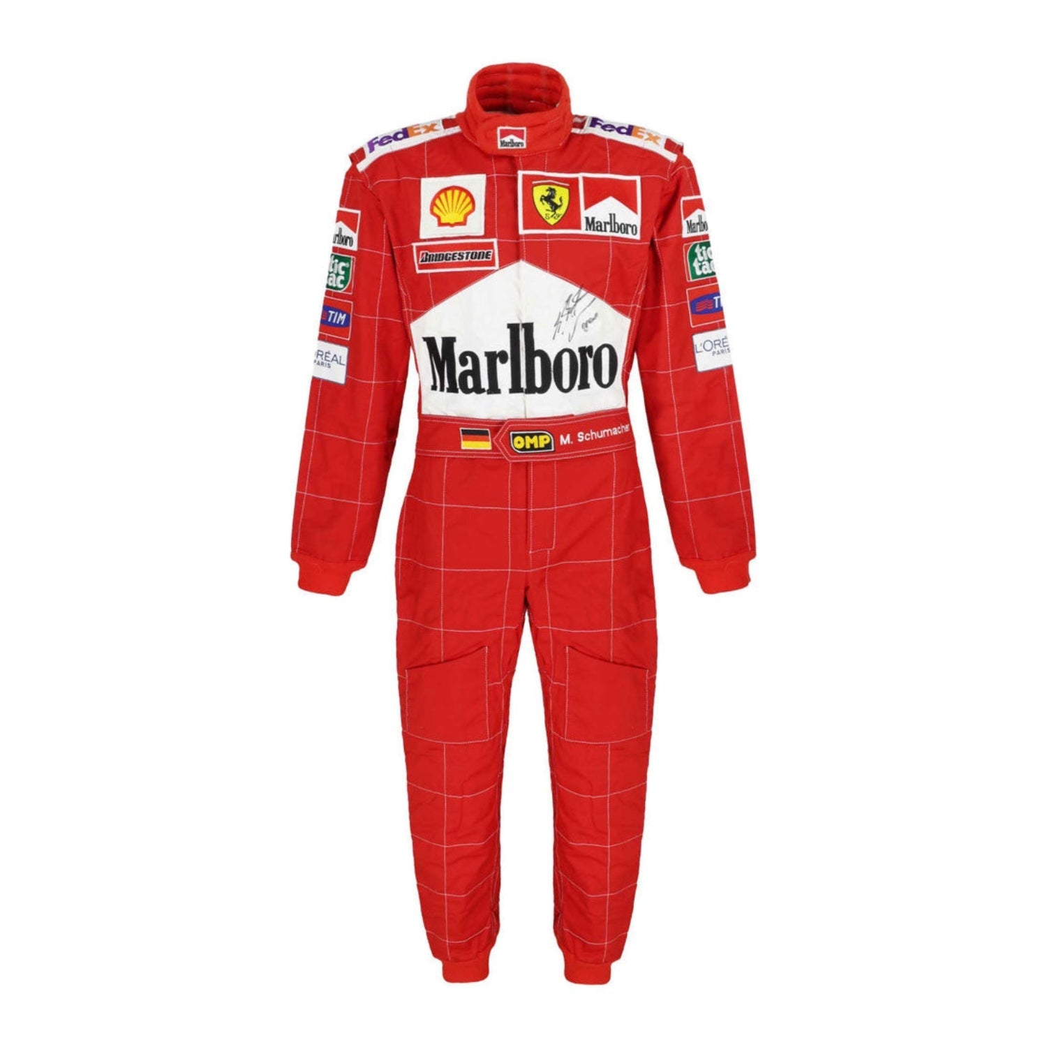 2004 Michael Schumacher F1 Racing Suit