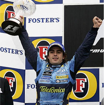 2005 Fernando Alonso Renault Race Suit