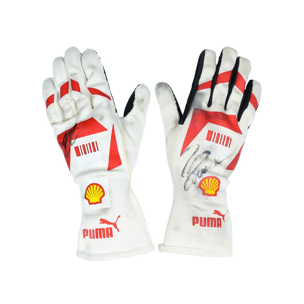2008 Kimi Raikkonen & Felipe Massa F1 Racing Gloves