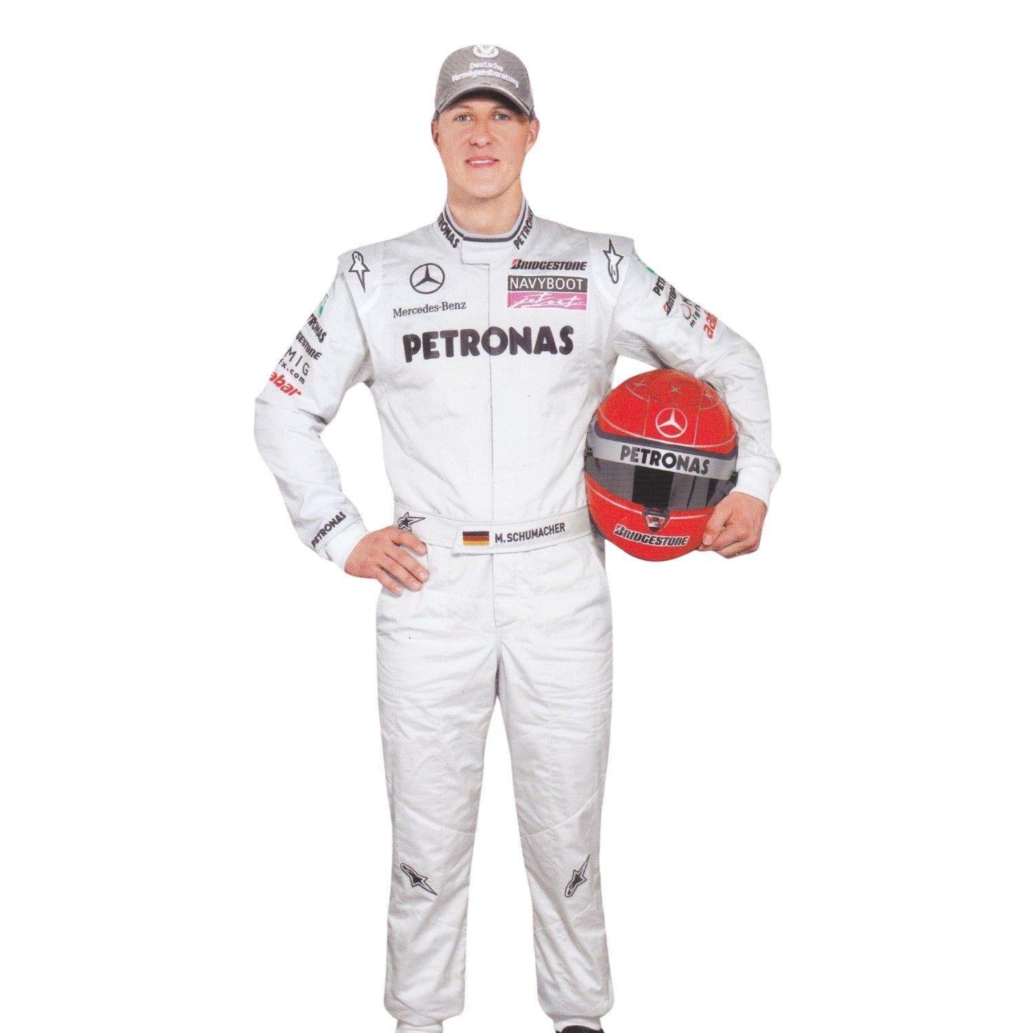 2010 Michael Schumacher F1 Racing Suit