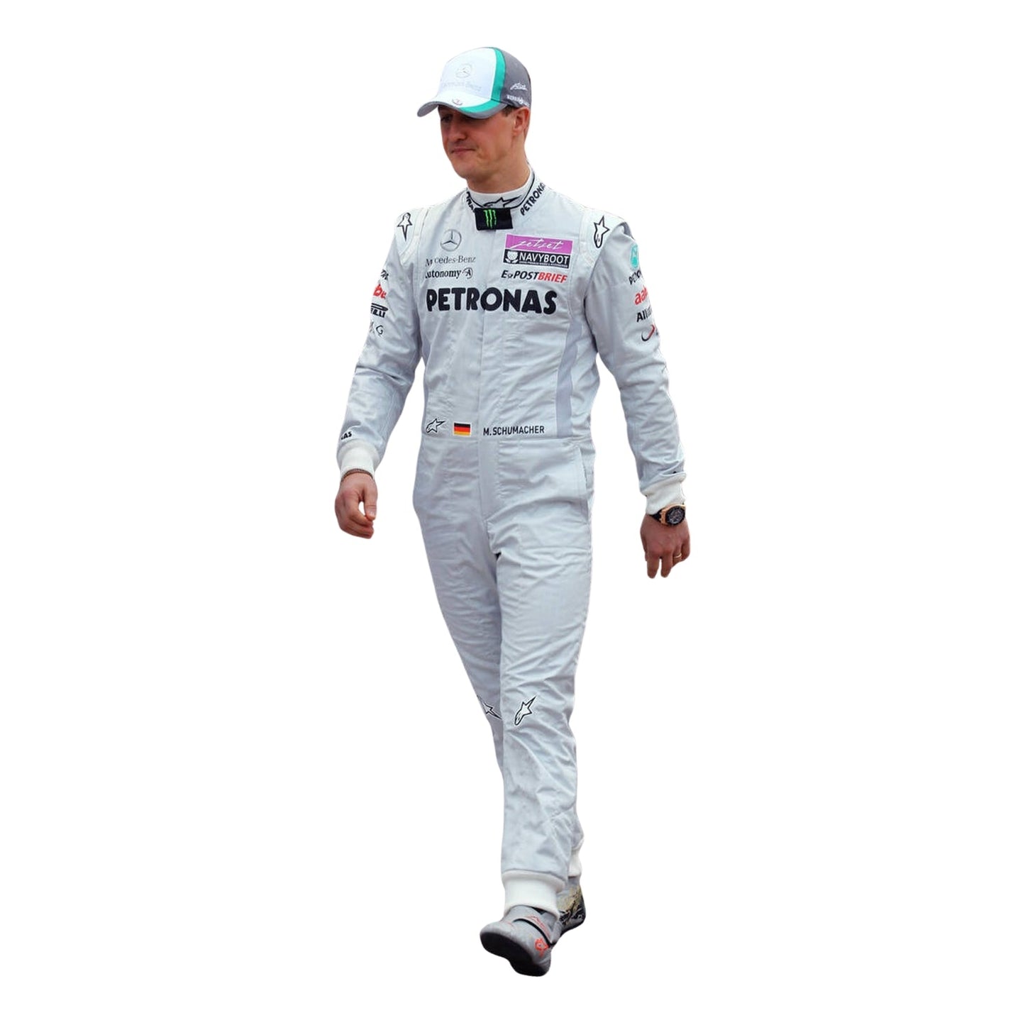 2011 Michael Schumacher F1 Racing Suit
