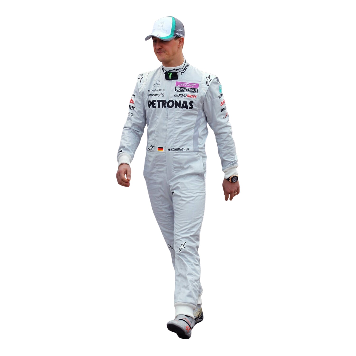 2011 Michael Schumacher F1 Racing Suit