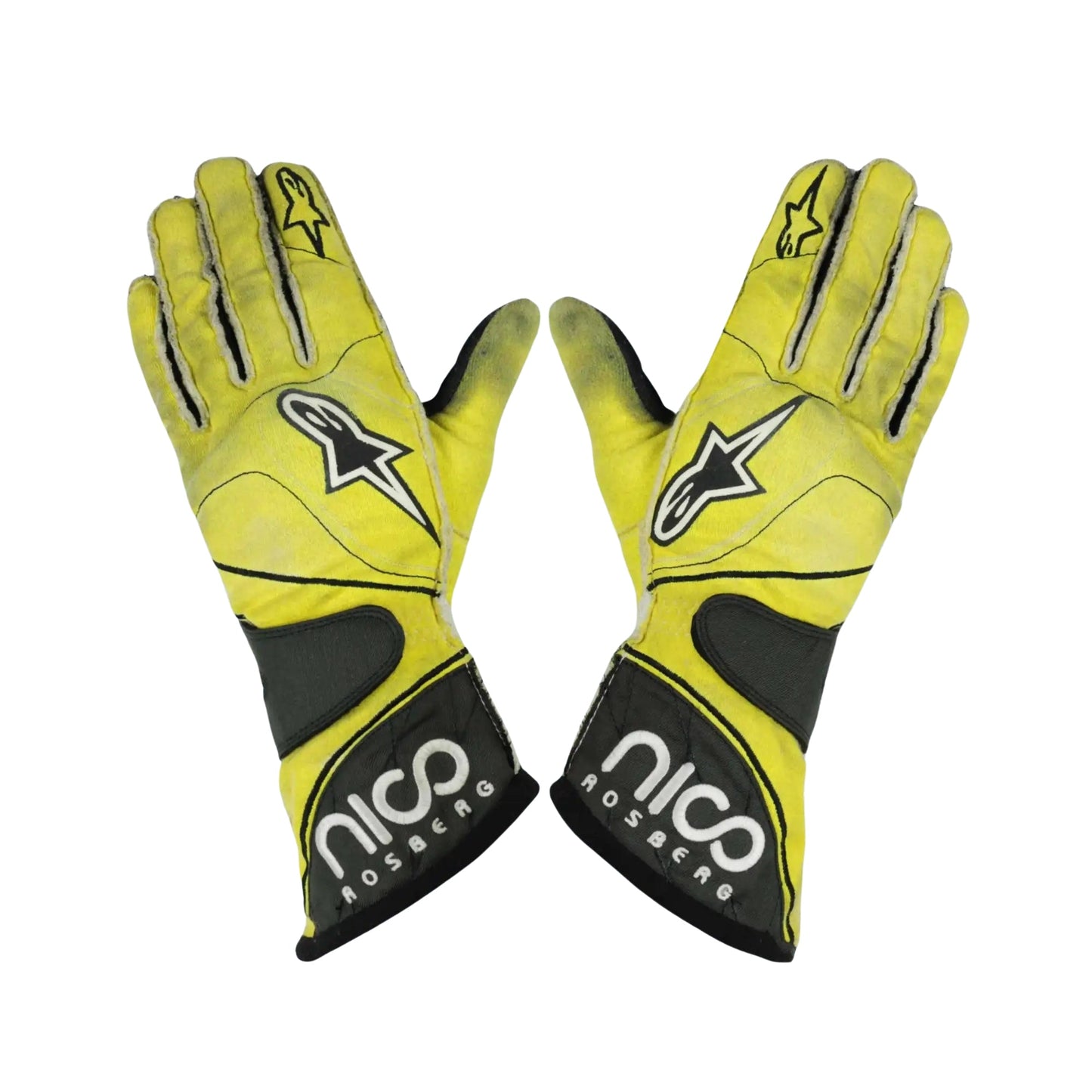 2011 Nico Rosberg F1 Racing Gloves