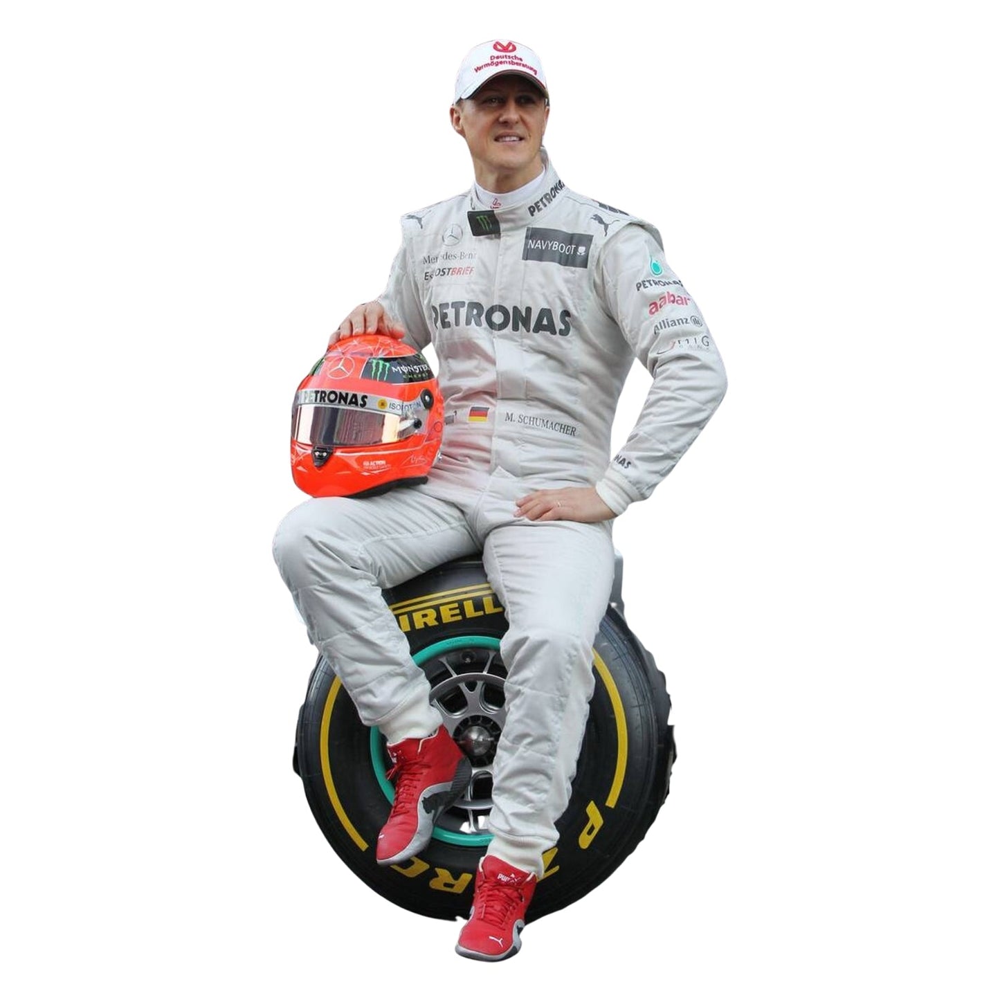 2012 Michael Schumacher F1 Racing Suit