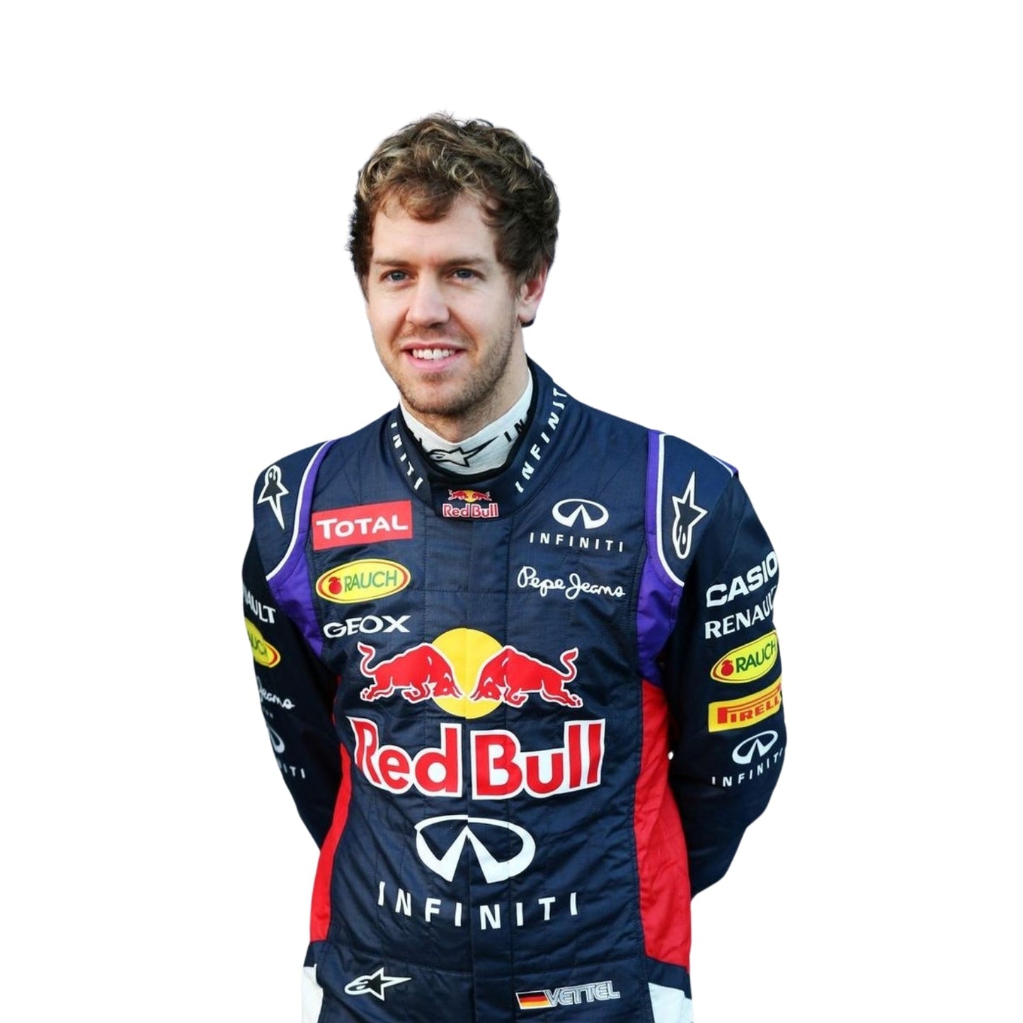 2014 Sebastian Vettel F1 Racing Suit