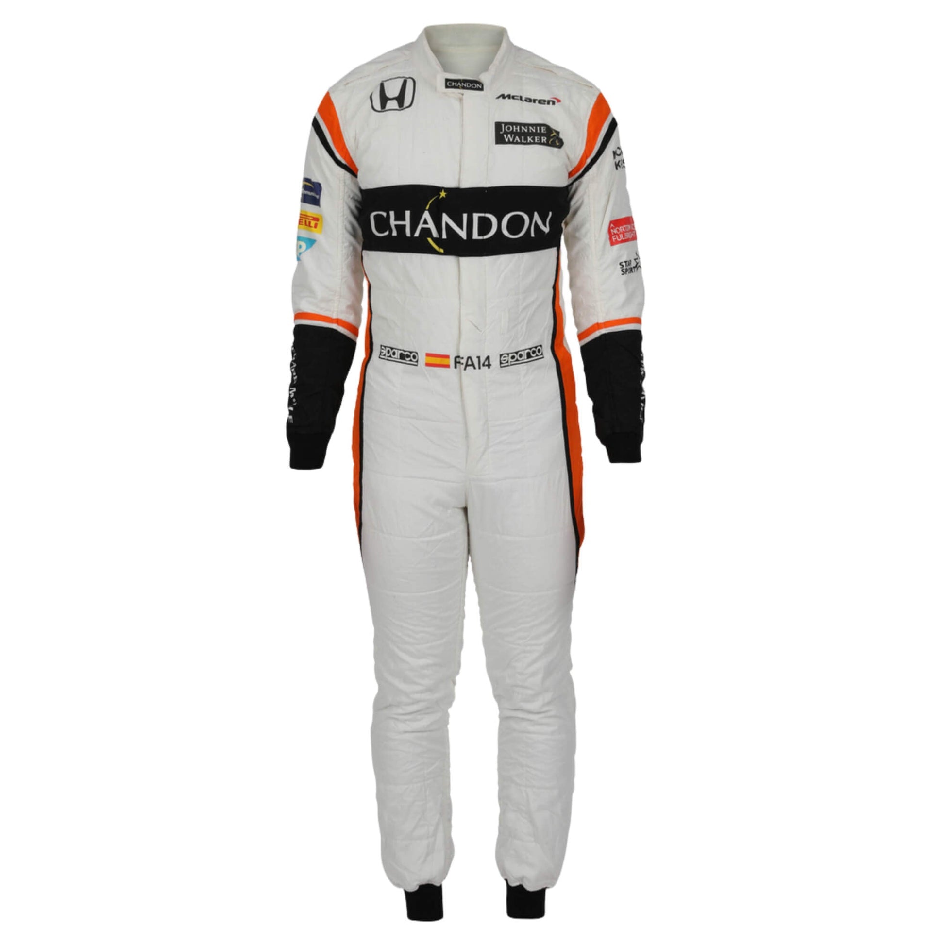 2017 Fernando Alonso F1 Racing Suit