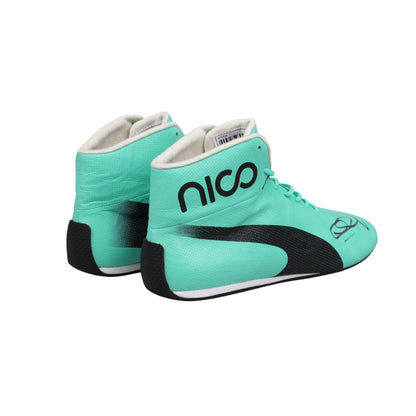 2017 Nico Rosberg Signed  Racing Shoes