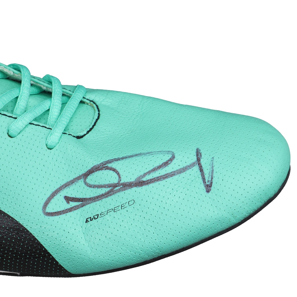 2017 Nico Rosberg Signed  Racing Shoes