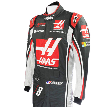 2017 Romain Grosjean F1 Racing Suit