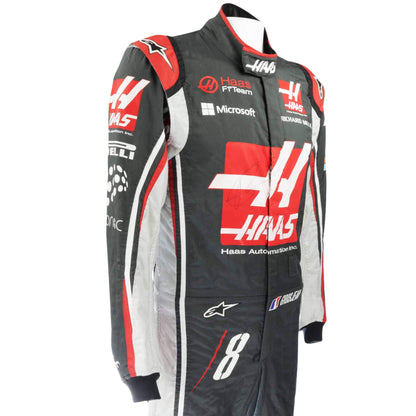 2017 Romain Grosjean F1 Racing Suit