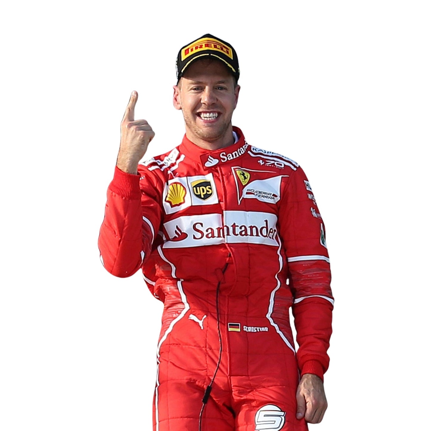 2017 Sebastian Vettel  F1 Racing Suit