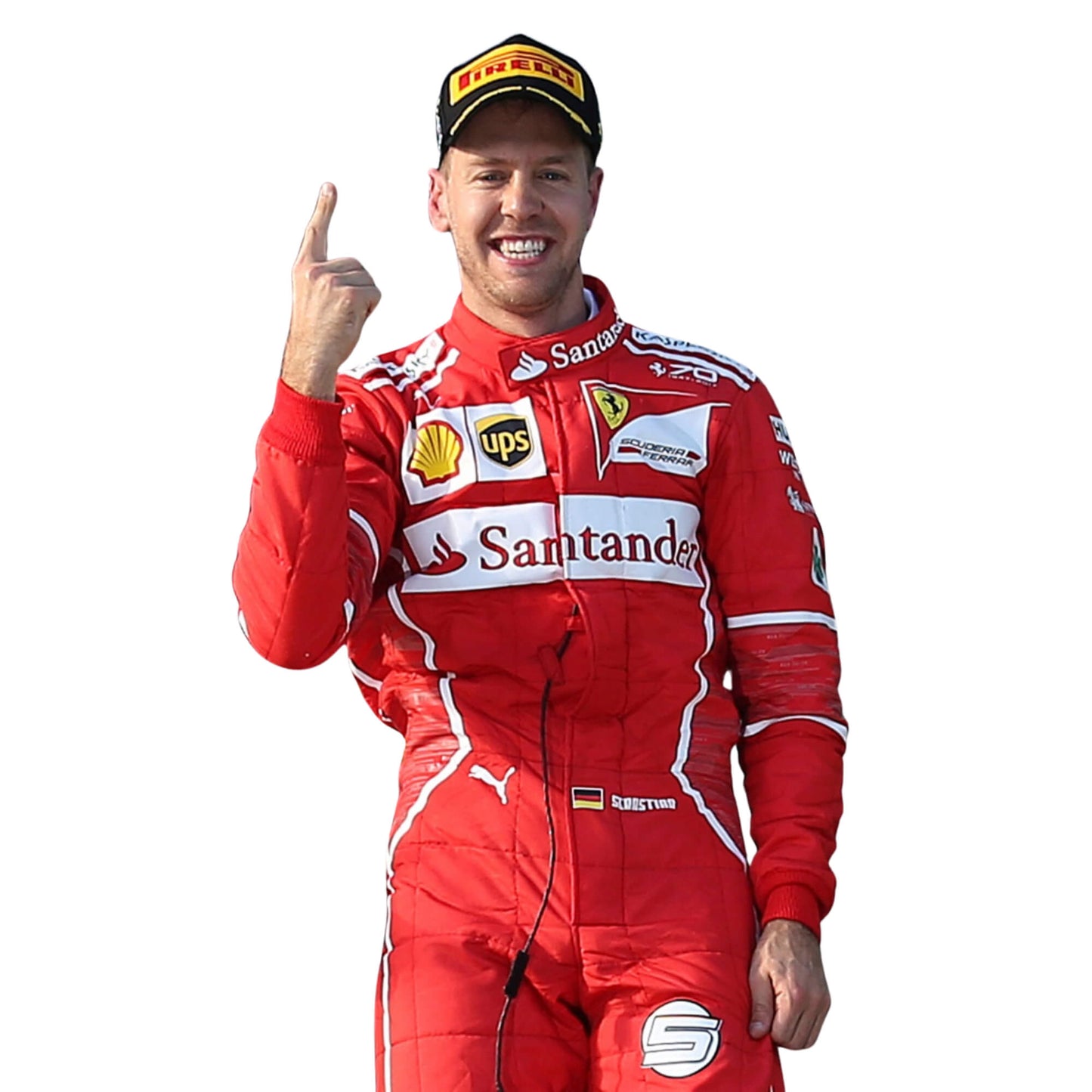 2017 Sebastian Vettel F1 Racing Suit