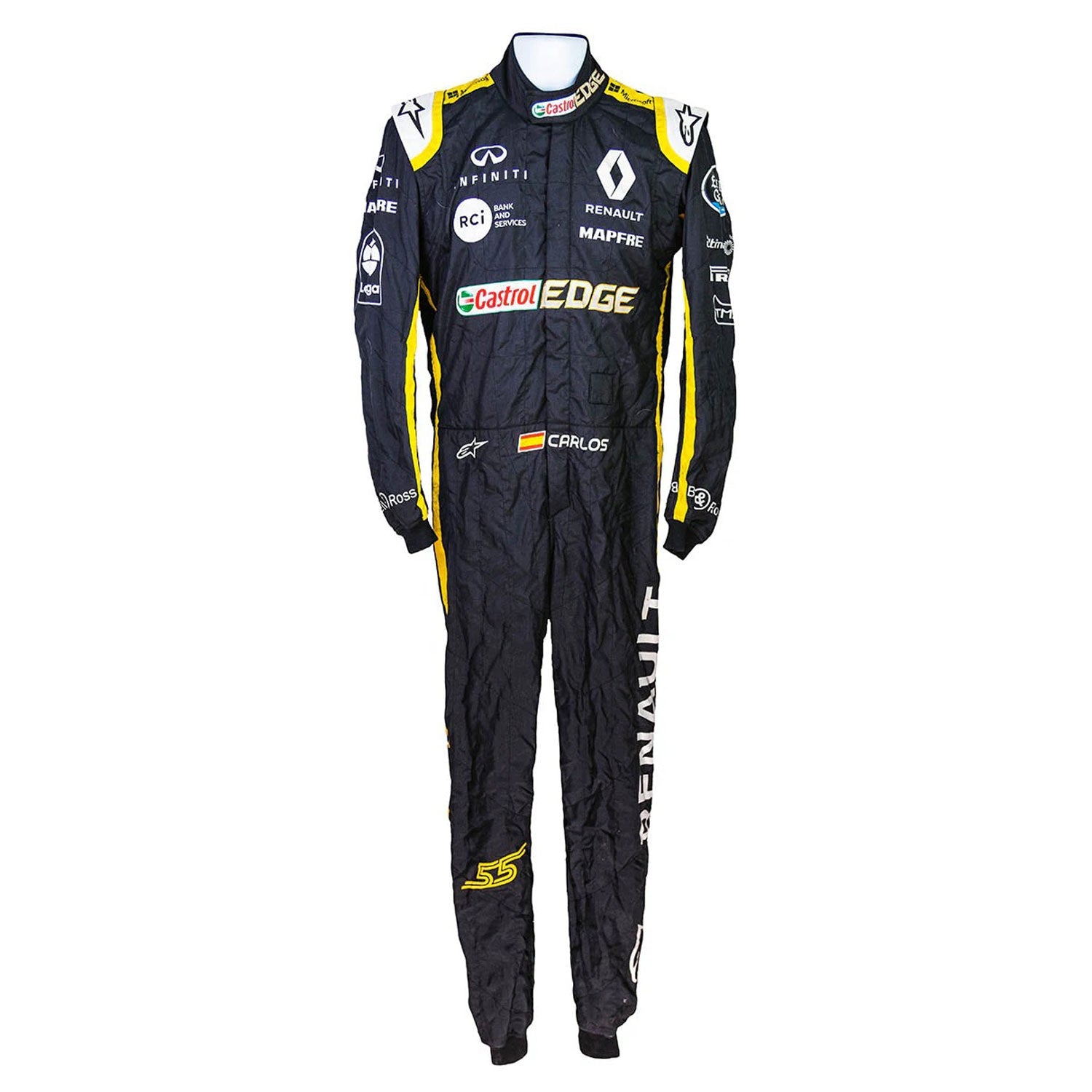 2018 Carlos Sainz  F1 Racing Suit