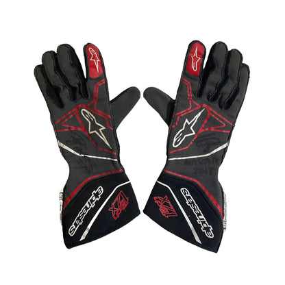 2018 Conor Daly NASCAR F1 Racing Gloves