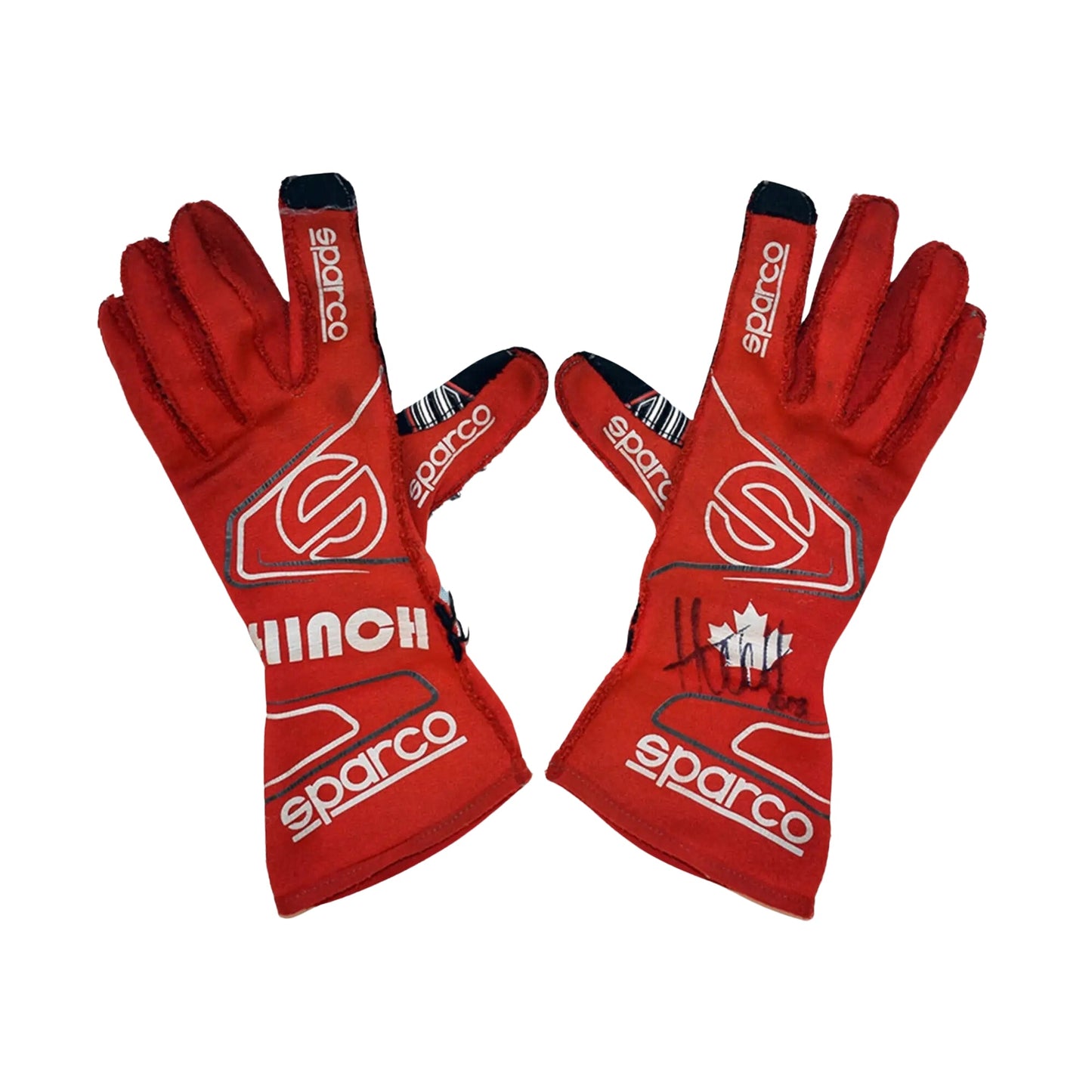 2018 James Hinchcliffe IndyCar Racing Gloves