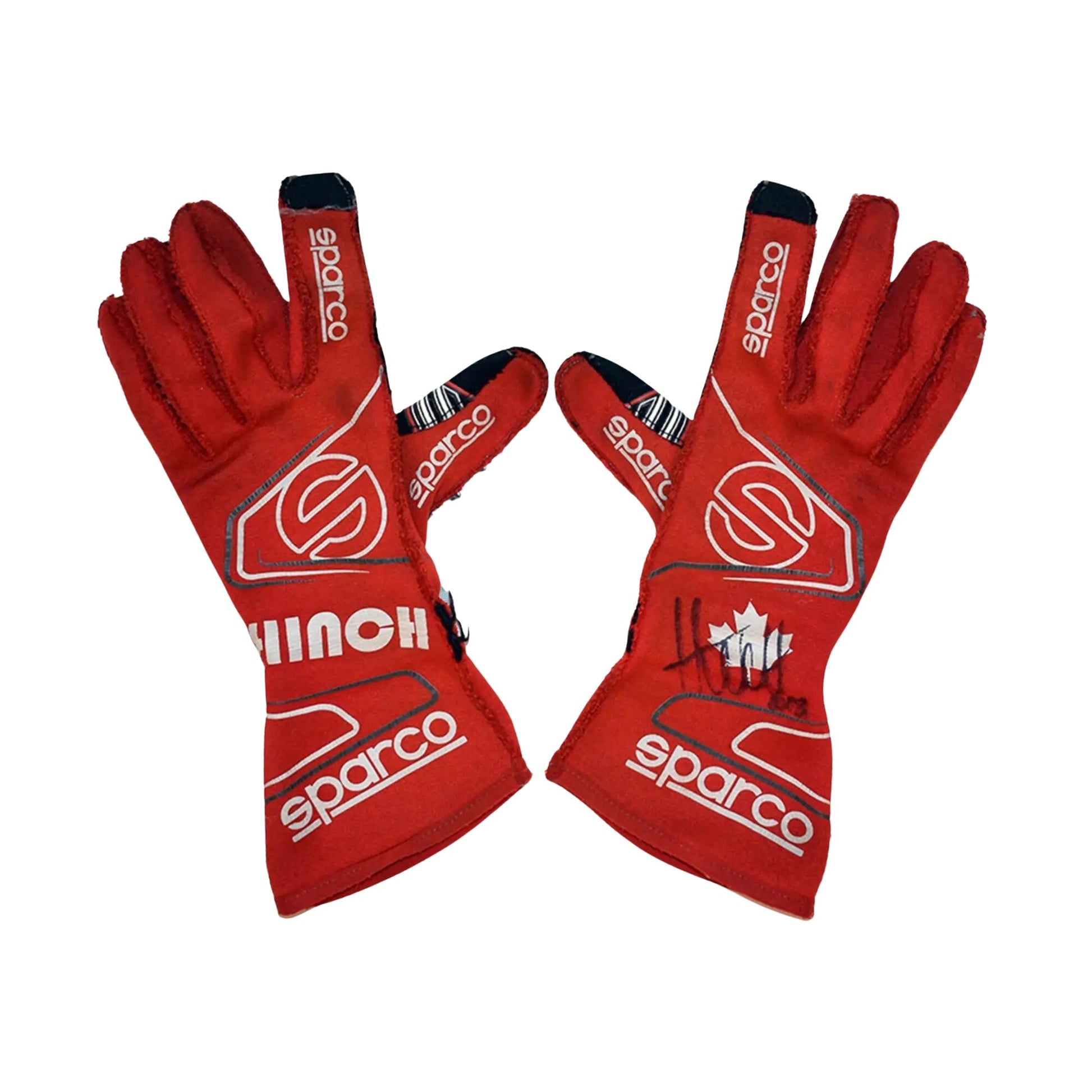 2018 James Hinchcliffe IndyCar Racing Gloves