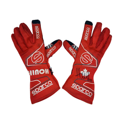 2018 James Hinchcliffe IndyCar Racing Gloves