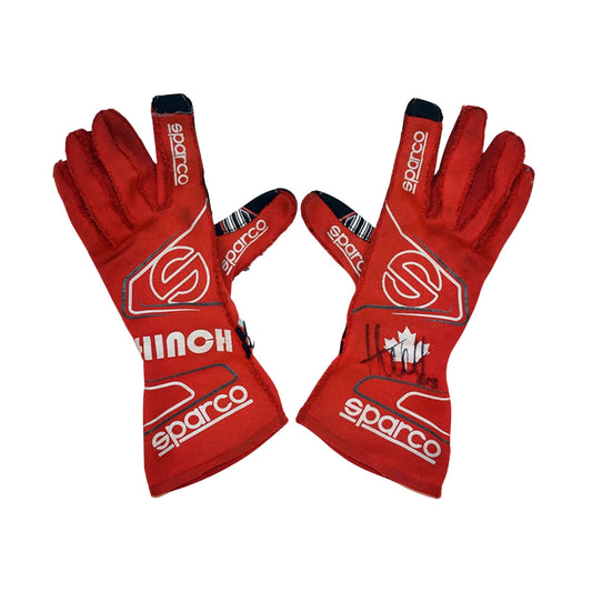 2018 James Hinchcliffe IndyCar Racing Gloves