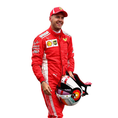 2018 Sebastian Vettel F1 Racing Suit