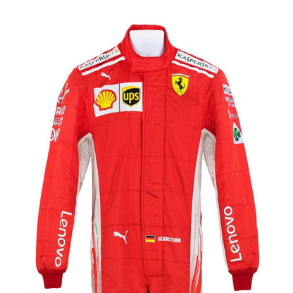 2018 Sebastian Vettel  F1 Racing Suit