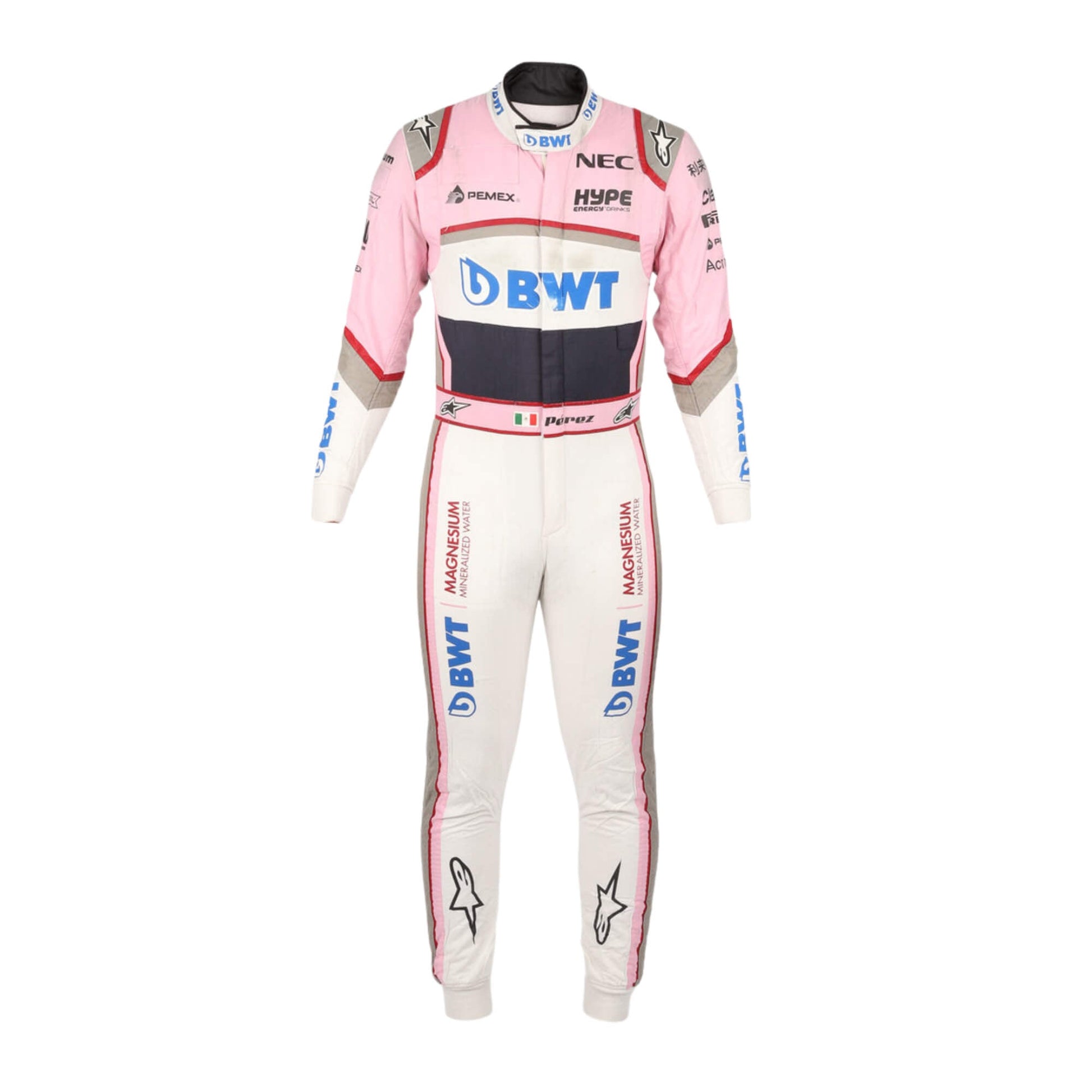 2018 Sergio Perez F1 Racing Suit