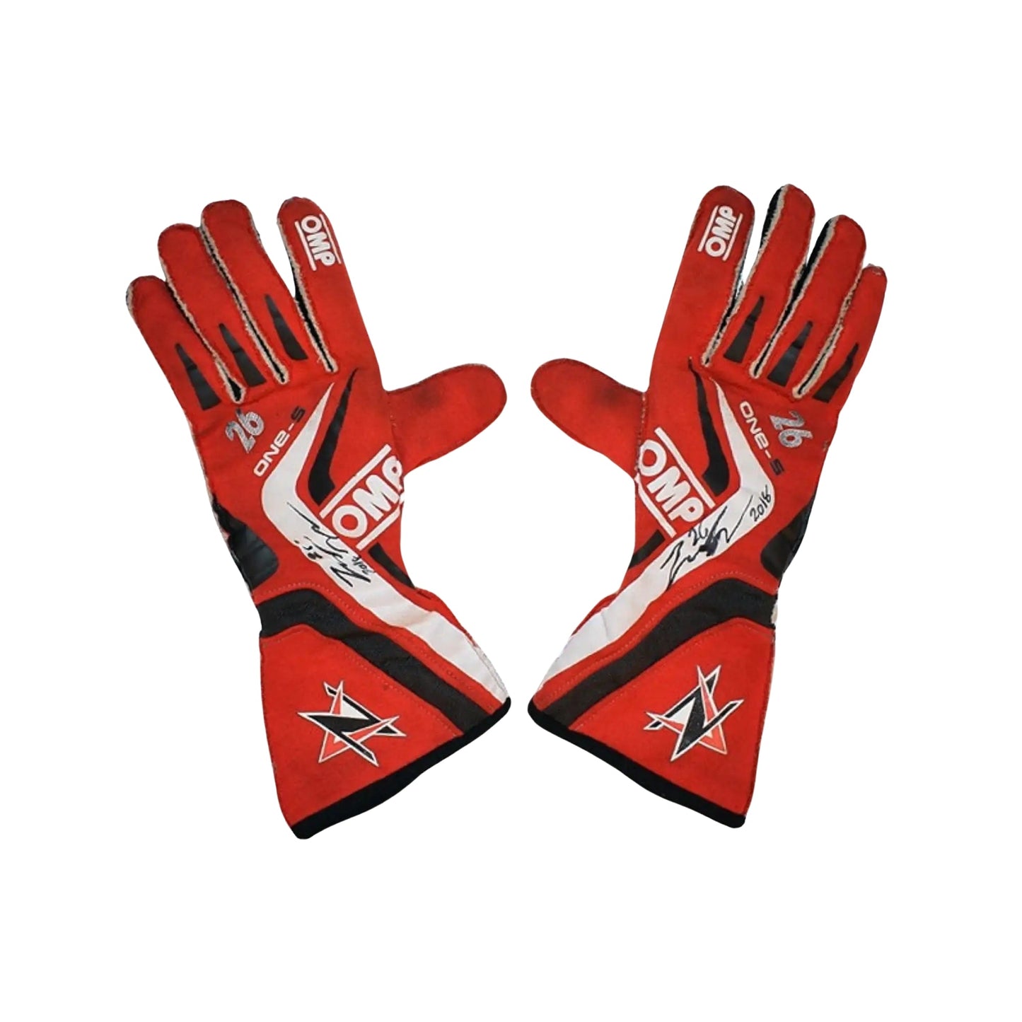 2018 Zach Veach  Racing Gloves