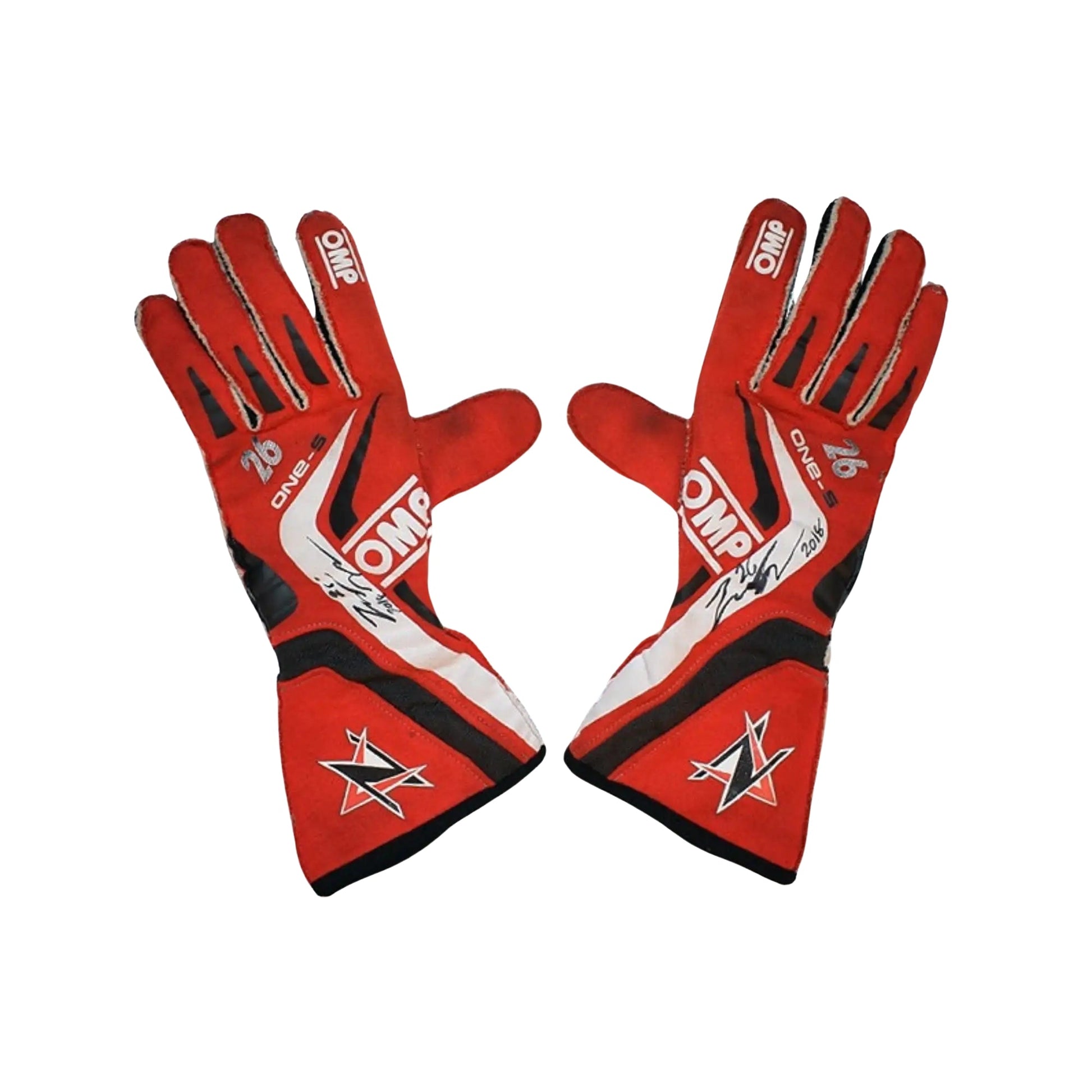 2018 Zach Veach  Racing Gloves