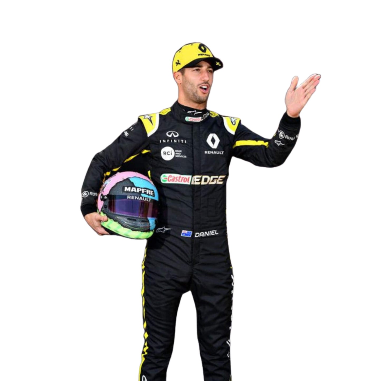 2019 Daniel Ricciardo F1 Racing Suit