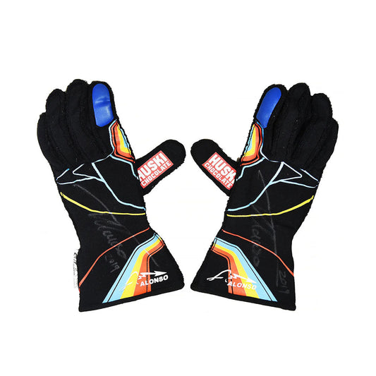 2019 Fernando Alonso Indy 500 F1 Racing Gloves