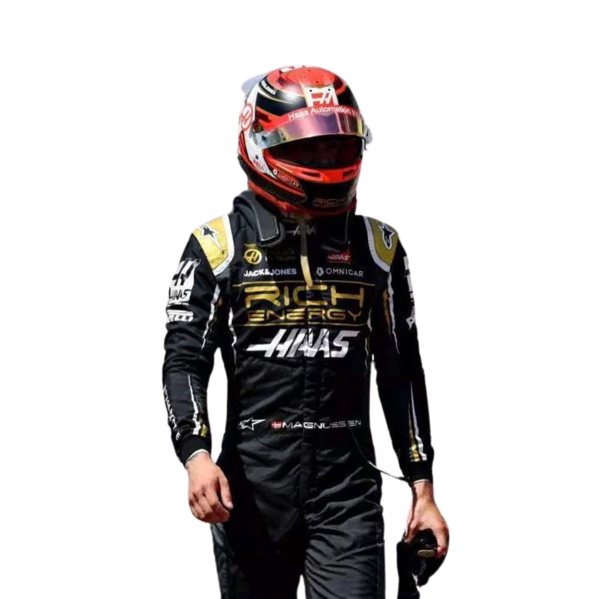 2019 Kevin Magnussen Brazilian GP F1 Racing Suit