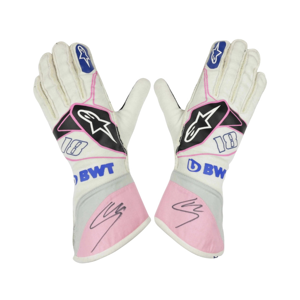 2019 Lance Stroll F1 Racing Gloves