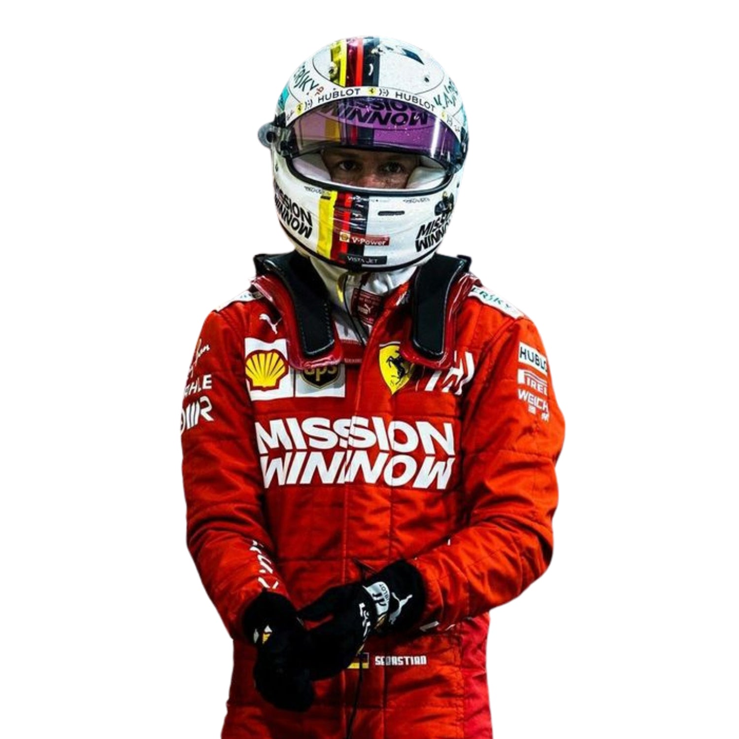 2019 Sebastian Vettel F1 Racing Suit