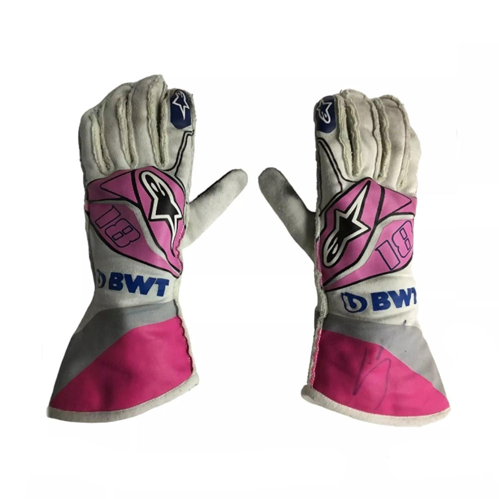 2020 Lance Stroll F1 Racing Gloves