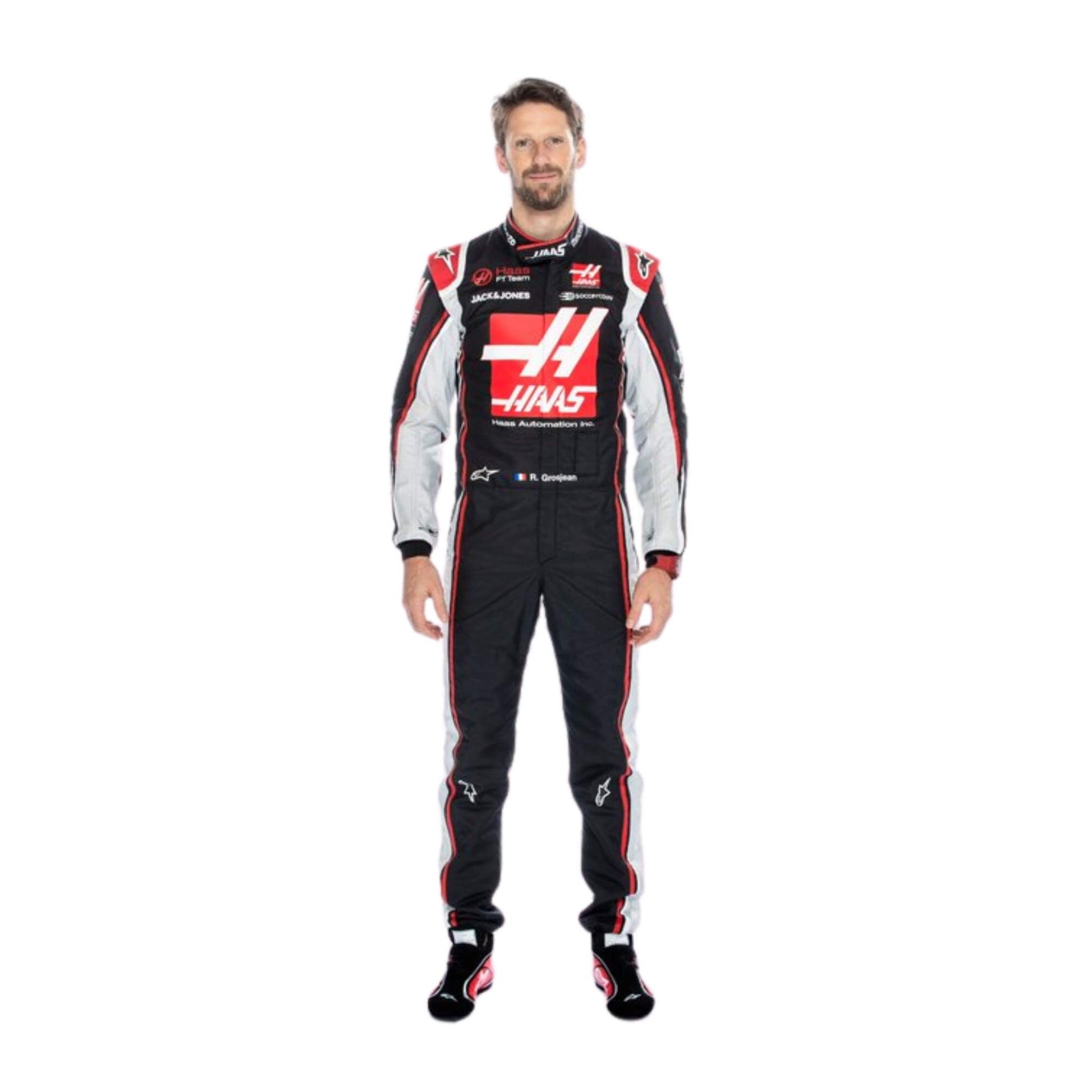 2020 Romain Grosjean Austrian GP F1 Racing Suit