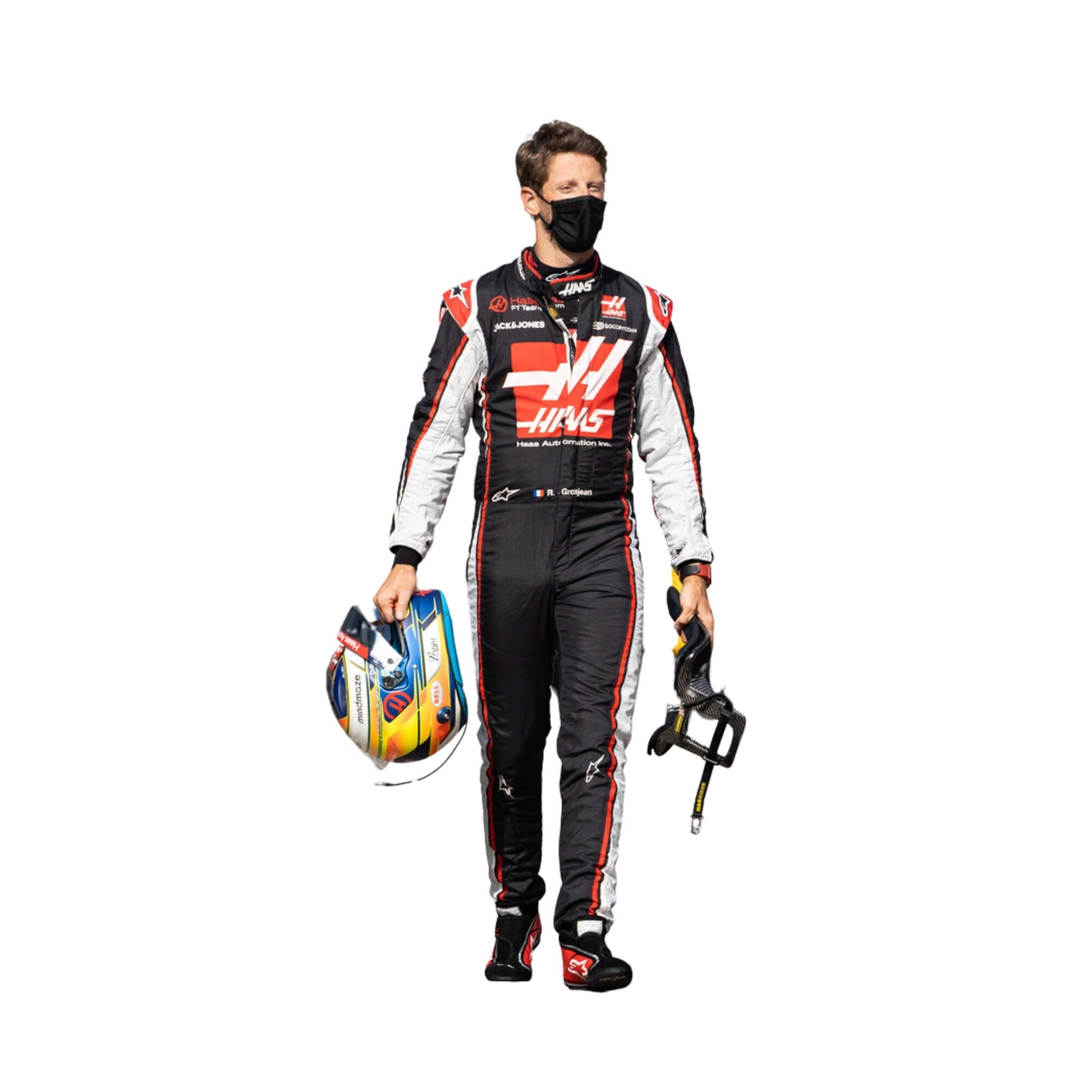 2020 Romain Grosjean Austrian GP F1 Racing Suit